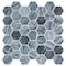 Andova Tiles SAMPLE Channing 2 x 2 Marble Honeycomb Mosaic Floor Use Tile SAM-ANDCHA128 - alternate 7